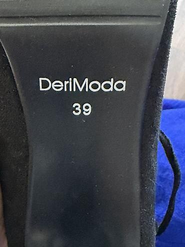 hundur daban ayaqqabı: DeriModa qadın yüksək daban ayaqqabı - Brend: DeriModa - Ölçü: 39 - — 2