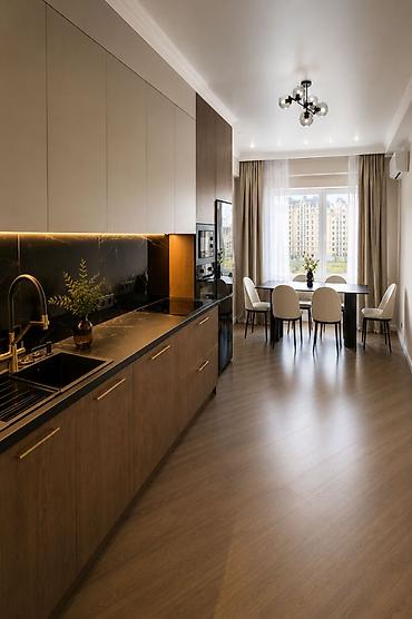 дорого: 2 комнаты, 73 м², Асанбай мкр Элитка, 4 этаж, Дизайнерский ремонт — 3