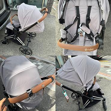 матрац на коляску: Детская прогулочная коляска Cybex Priam Platinum производство — 1