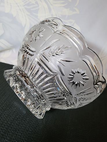 Ostali antikviteti: Cinija kristal Zajecar velika iz 70ih.god. Cinija kristal — 11