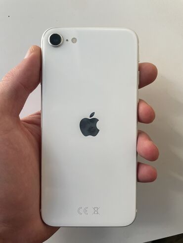 iphone irshad: IPhone SE 2020, 128 ГБ, White Titanium, Отпечаток пальца
