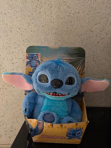 oyuncaq kamazlar: Stitch plyuş oyuncağı – “Many Moods” seriyası, LCD gözlü — 1