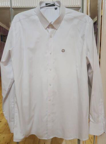 Sirena Motors: Мужская рубашка, Gucci, 3XL (EU 46), цвет - Белый
