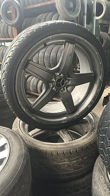 Дөңгөлөктөр монтажда 265 / 35 / R 22, Жай, Колдонулган, Комплект, Жол тандабастар (АТ/МТ), Куйма, тешиктери - 5 lalafo.kg да — 2 Дөңгөлөктөр монтажда 265 / 35 / R 22, Жай, Колдонулган, Комплект, Жол тандабастар (АТ/МТ), Куйма, тешиктери - 5 — 2