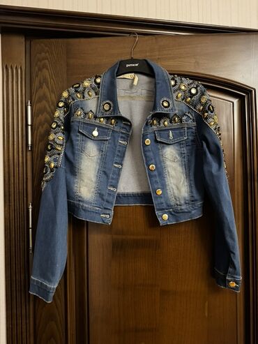 toxunma jaket modelleri: Джинсовая куртка, S (EU 36)