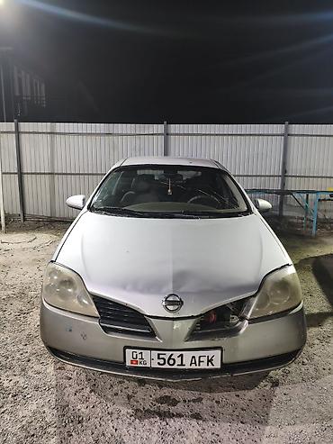 Nissan Primera: 2002 г., 1.8 л, Механика, Бензин, Седан at lalafo.kg Nissan Primera: 2002 г., 1.8 л, Механика, Бензин, Седан