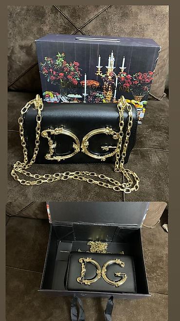 Aksesuarlar: DOLCE & GABBANA firması qadın çantası 40 manat . Az istifadə — 3