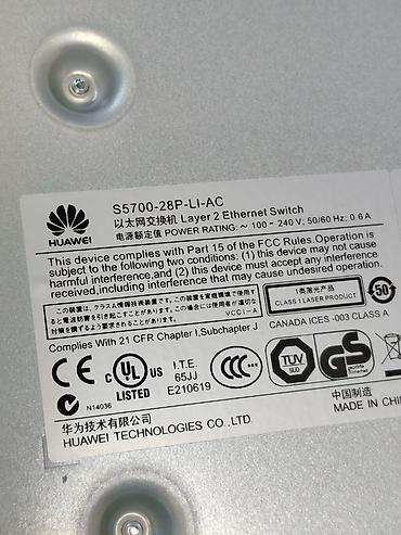 модемы бишкек: Коммутатор Huawei S5700-28P-LI-AC - Тип: управляемый коммутатор — 4