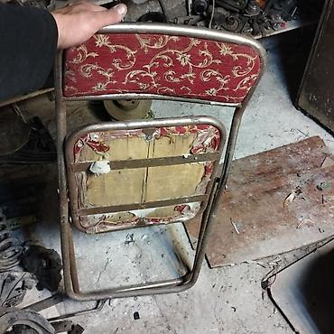 1 ededdi Metal karkaslı, qatlanan stul. - Çərçivə: möhkəm metal boru lalafo.az -da 1 ededdi Metal karkaslı, qatlanan stul. - Çərçivə: möhkəm metal boru