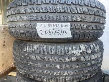 Шины: Шины 205 / 65 / R 16, Зима, Б/у, Пара, Легковые, Корея, Kumho