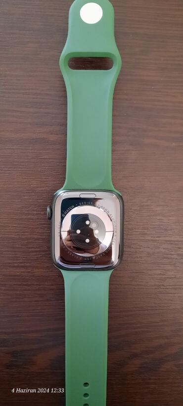 apple watch 44: Yeni, Smart saat, Apple, Аnti-lost, rəng - Yaşıl
