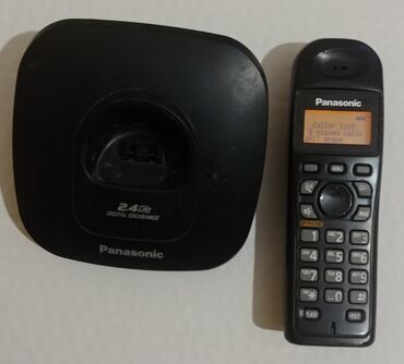ev telefon nomreleri: Стационарный телефон Panasonic, Беспроводной, Б/у, Самовывоз