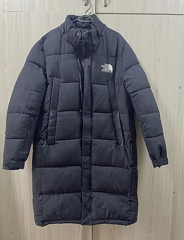фейс: Пуховик, По колено, Стеганый, XL, 2XL — 1
