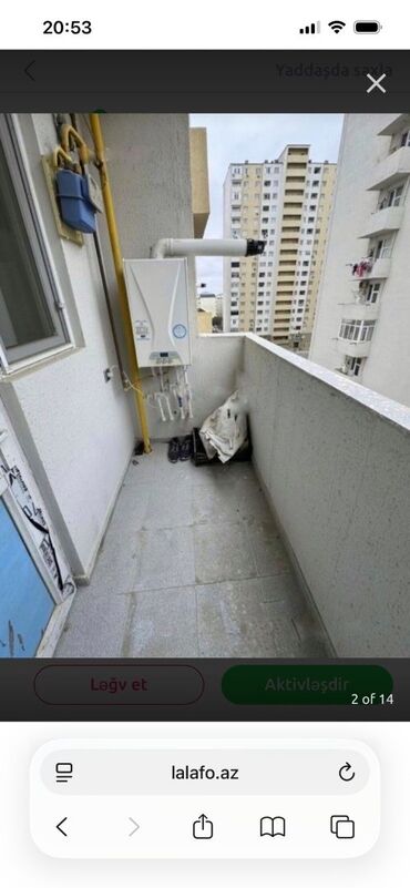 Uzunmüddətli kirayə mənzillər: Xirdalan, Kristal Abşeron 1 yeni tikili binada 7ci mərtəbə 2 otaqlı -da lalafo.az — 1 Uzunmüddətli kirayə mənzillər: Xirdalan, Kristal Abşeron 1 yeni tikili binada 7ci mərtəbə 2 otaqlı — 1