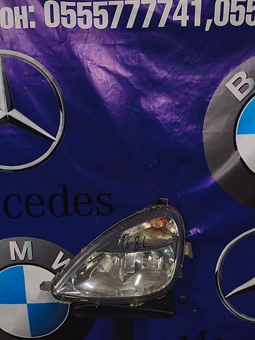 2003: Передняя левая фара Mercedes-Benz 2003 г., Б/у, Оригинал, Япония — 1