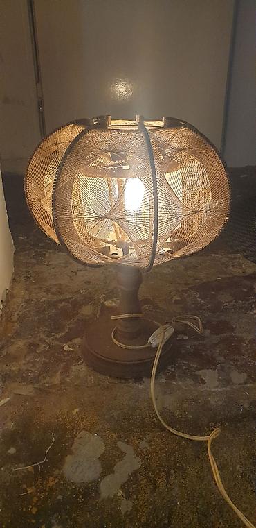 pec za pecenje paprike uradi sam: Stona lampa — 2