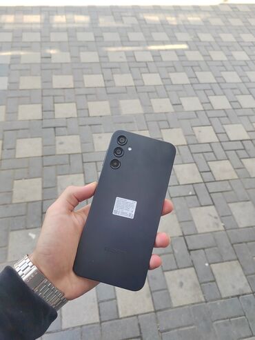 телефон флай книжка: Samsung Galaxy A14, 64 ГБ, цвет - Черный, Кнопочный, Отпечаток пальца