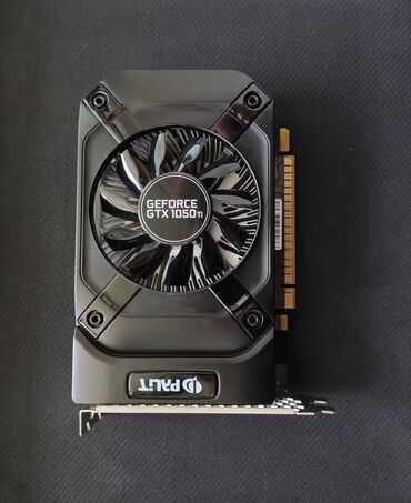 gtx 1050ti: Videokart Palit GeForce GTX 1050 Ti, 4 GB, İşlənmiş