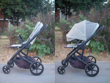 Kolica za bebe: Cybex Balios S 2u1 siva/grey kolica - kolevka+sportsko Crni ram + — 16