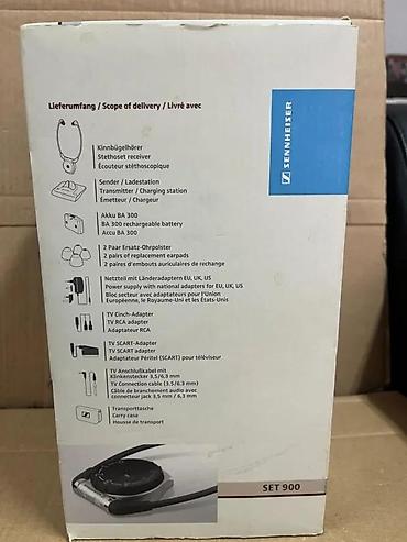 bes audio bw350: Sennheiser Set 900 – infracrveni stereo TV/slušni sistem sa — 7