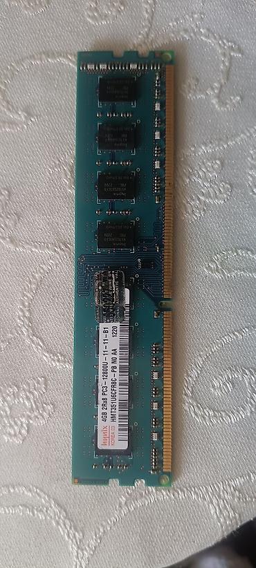 16 gb ram: Operativ yaddaş (RAM) 4 GB, 2400 Mhz, DDR4, PC üçün, İşlənmiş — 3