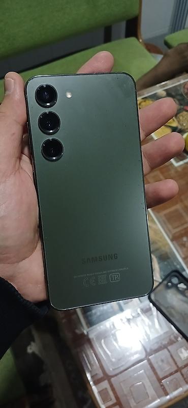 s23 ekran: Samsung Galaxy S23, rəng - Yaşıl, İki sim kartlı — 5