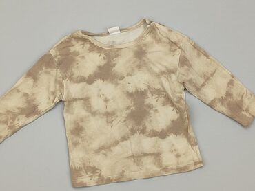 bluzka w stylu japońskim: Bluzka, H&M, 9-12 m, stan - Zadowalający