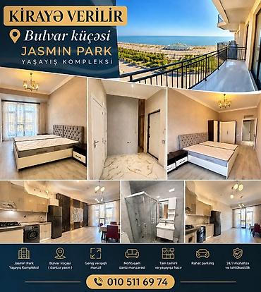 ismayilli a frame evler: Kirayə verilir – Jasmin Park Yaşayış Kompleksi, Bulvar küçəsi (dənizə — 1