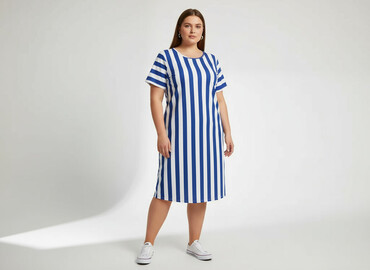 lidl sukienka z dzianiny: Sukienka damska, rozmiar 4XL