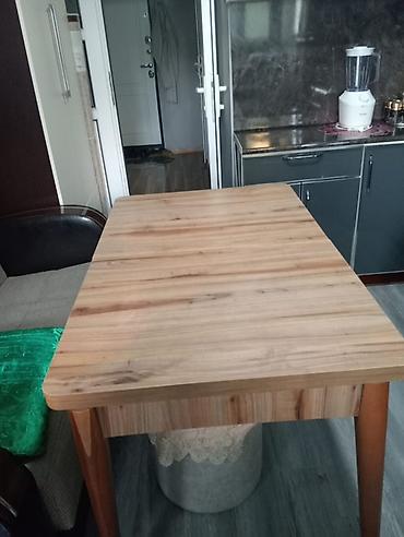 kunc divanlar 2021: Açılan mətbəx/otaq masası - Material: Ağac teksturalı MDF/laminat — 3
