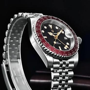 Ručni satovi: Pagani Design PD-1758 GMT - Seiko NH34 Automatic Potpuno nov muški — 1