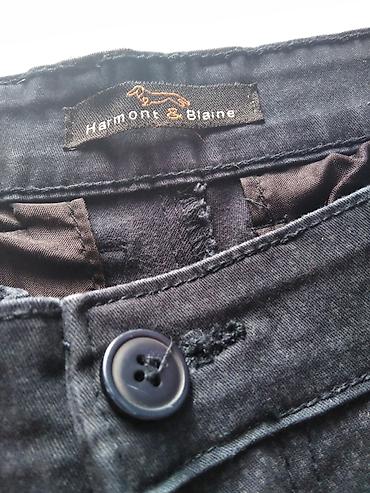 odece: Teget muške pantalone – Harmon & Blaine 11 - Model: chino/pametne — 7