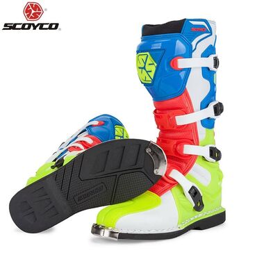 обувь подросковый: Мотоциклетные ботинки SCOYCO MBM006, длинная обувь для внедорожников и