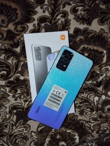 телефон mi 9: Xiaomi, Redmi Note 11 Pro, Б/у, 128 ГБ, цвет - Голубой, 2 SIM