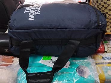 face: Сумка The North Face, спортивно-дорожная, темно‑синяя. - Форм‑фактор — 1