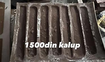 kzubr tools: Kalup za izradu uskih pravougaonih elemenata (8 kanala). Materijal — 1