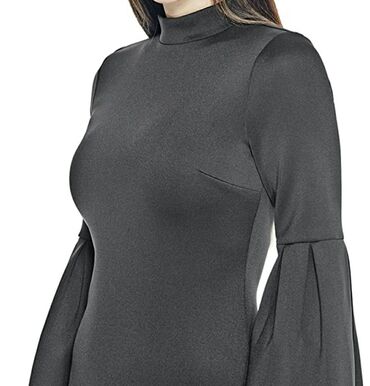 Haljine: Guess XS, bоја - Crna, Koktel, klub, Dugih rukava — 3