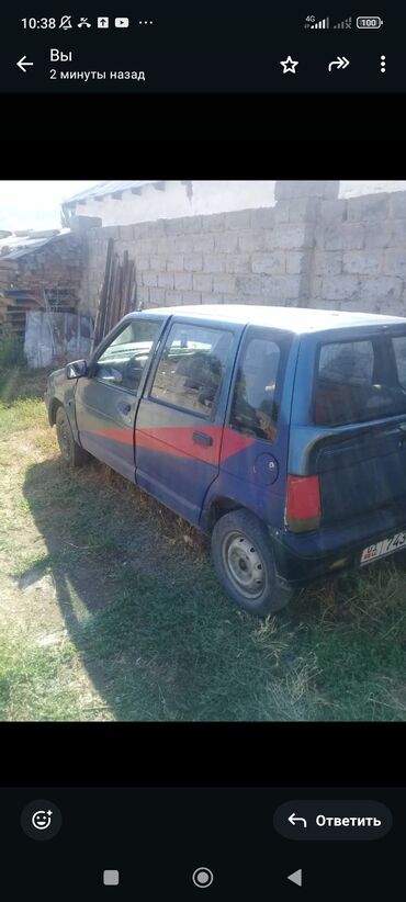 даево тико на продаже в джалалабаде: Daewoo Tico: 1996 г., 0.8 л, Механика, Бензин, Хэтчбэк