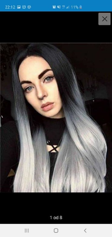 Perike i klipse: Poluprirodne Kanekalon Perike ‼Peru se Peglaju i Uvijaju‼ NOVO — 6