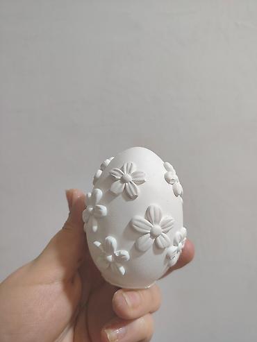 Fiqurlar: Fiqur, Gips, rəng - Ağ — 18