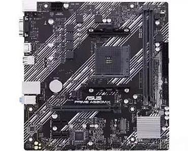 Matične ploče: ASUS Prime A520M-K – mATX matična ploča za AMD Ryzen - Ležište — 16