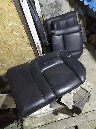 Сиденья: Заднее сиденье, Кожа, Mercedes-Benz 2001 г., Б/у, Оригинал, Германия — 2