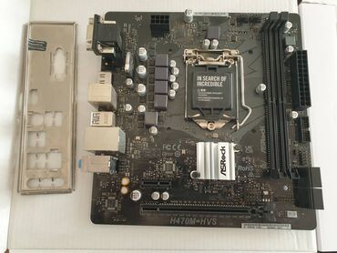 подсветка для ноутбука: Материнская плата, Б/у, ASRock, LGA1151 v2, Micro-ATX, Для ПК