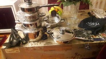 Tava-qazan dəstləri: Gazan desti(istehsalci olke-Germaniya"Royal") Nabor — 2