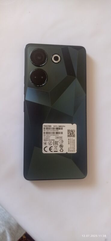камера видеонаблюдения с передачей на телефон со звуком: Tecno Camon 20 Pro, Б/у, 256 ГБ, цвет - Синий
