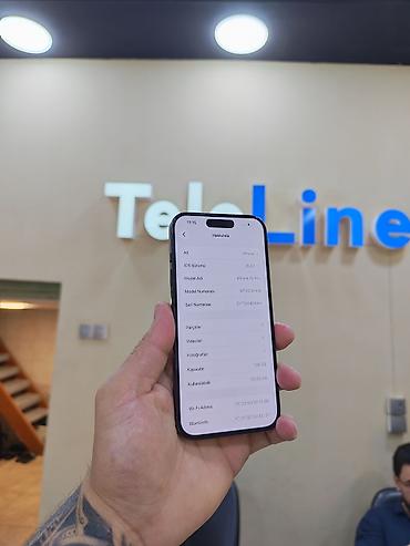 IPhone 15 Pro, 128 GB, Blue Titanium, Zəmanət, Simsiz şarj, Face ID lalafo.az -da — 3 IPhone 15 Pro, 128 GB, Blue Titanium, Zəmanət, Simsiz şarj, Face ID — 3