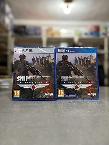 ps5 diski: "Sniper Elite Resistance" oyun diski ✅Taksit kartları (birkart — 1