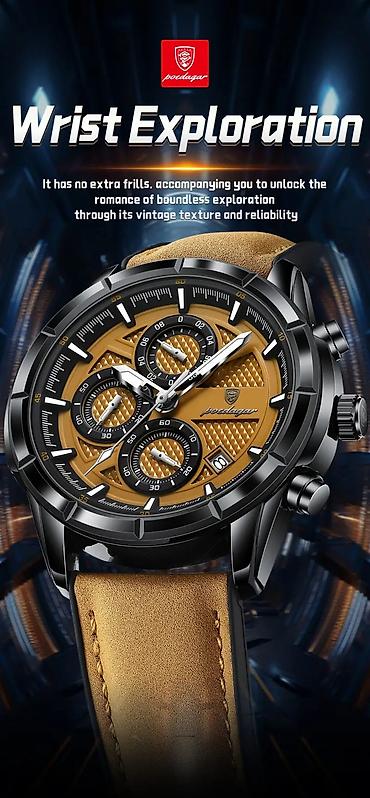 lux premium: ⌚ Poedagar 692 — gündəlik istifadə və klassik stil üçün ideal kişi — 2