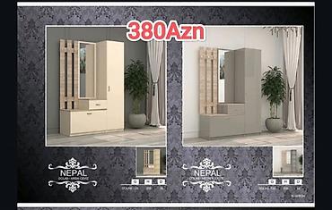 Ayaqqabı dolabları: Yeni, 2 qapılı, Qəhvəyi, Digər material Ayaqqabı dolabı — 17