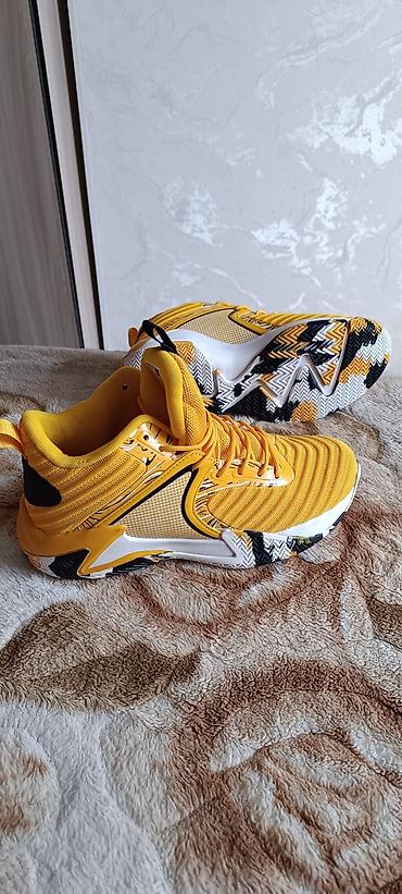 Кроссовки и спортивная обувь: Мужские кроссовки, 45, Jordan, Новый, цвет - Желтый, Самовывоз — 7